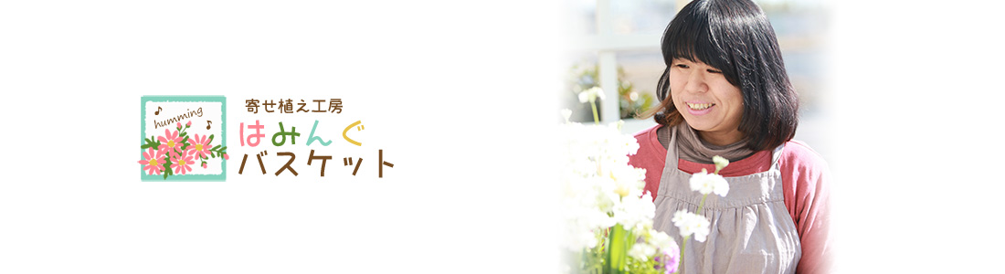 寄せ植え工房　はみんぐバスケット 代表 横井 千佳